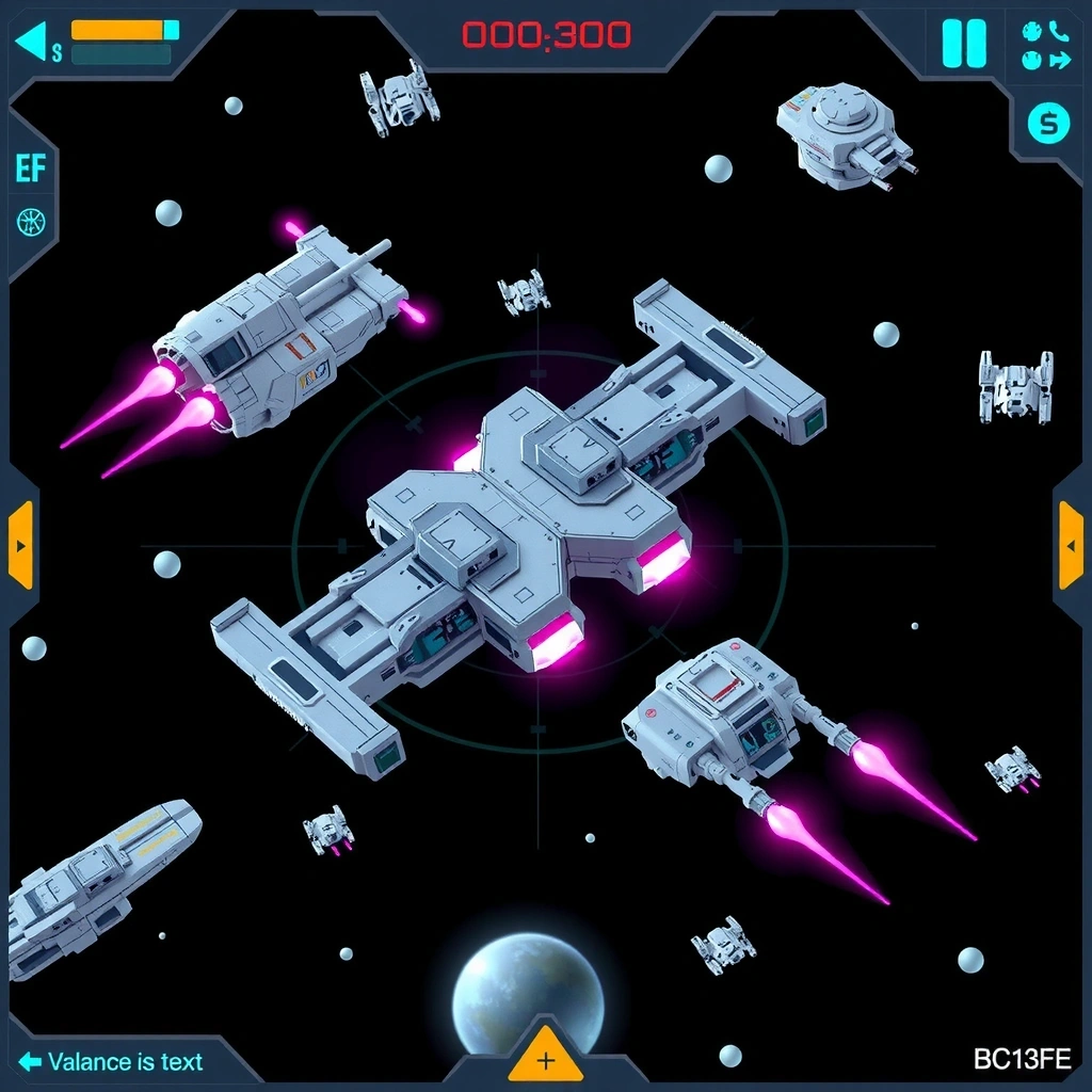 Galactic Command gameplay