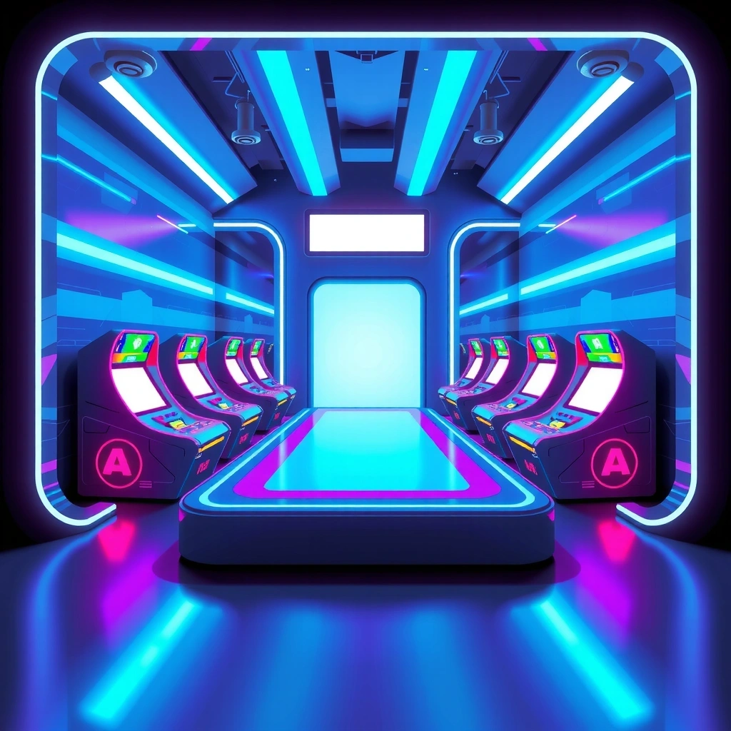 Juego arcade moderno