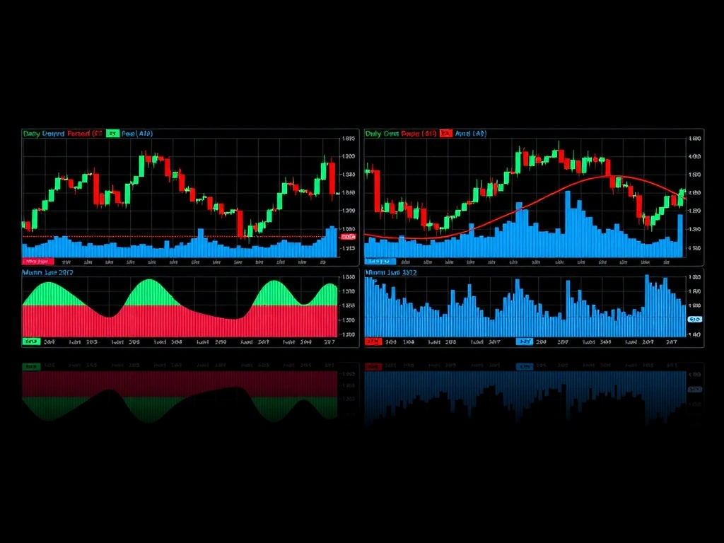 Análisis multi-timeframe con múltiples gráficos sincronizados